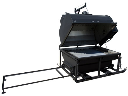 Phoenix Model 6045cs animal carcus incinerator. Safely dispose of infected poultry and other animals.